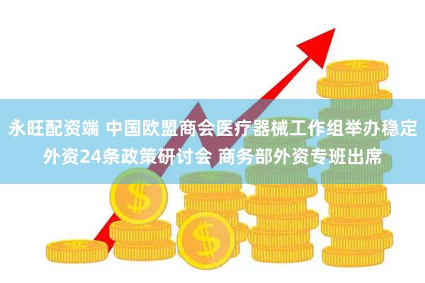 永旺配资端 中国欧盟商会医疗器械工作组举办稳定外资24条政策研讨会 商务部外资专班出席